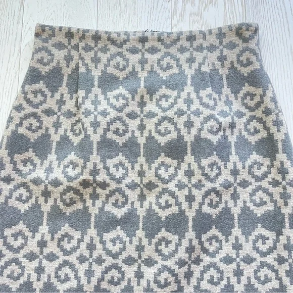 Pendleton the Portland collection 100% Virgin Wool Geometric Midi Pencil Skirt - Picture 2 of 14